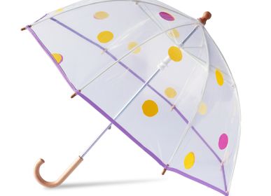 Vêtements enfants - Parapluie cloche transparent pour enfant - motif pois VALENSOLE - ANATOLE
