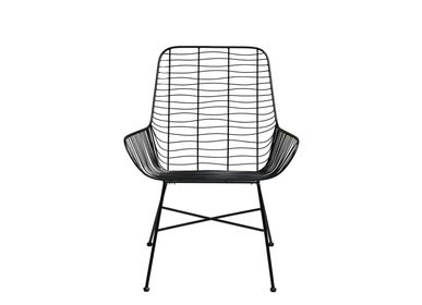 Chairs - Svale Chair 67x63x77 cm Black Iron - VILLA COLLECTION DENMARK