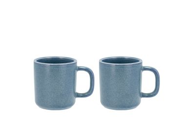 Tasses et mugs - Mug Fjord 0,25 litre 2 pcs Porcelaine Bleue - VILLA COLLECTION DENMARK