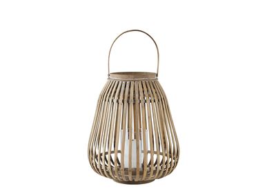 Lampadaires extérieurs - Lanterne Amas Bambou D29 H35 Nature - VILLA COLLECTION DENMARK
