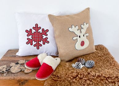 Cadeaux - Les pantoufles faite main en pure laine  - &ATELIER COSTÀ