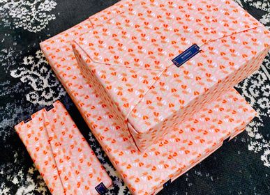 Cadeaux - Emballage Cadeau - Carré réutilisables - Lot 3 formats - ON S'EMBALLE À LA FRANÇAISE