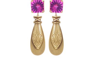 Jewelry - Salamandra bronze earrings - JULIE SION