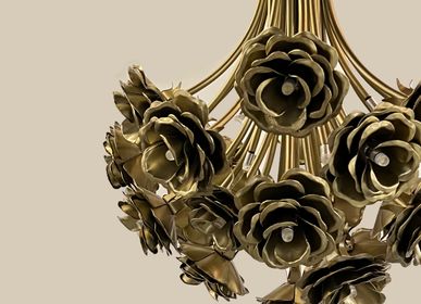 Decorative objects - Rose Chandelier - VENZON LIGHTING & OBJECTS