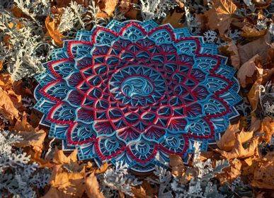 Other wall decoration - Wood Mandala, Apartment Decor, Elegant Wall Art - BHDECOR
