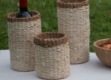 Gifts - Hand woven wine bottle bag - CRAFTPAIR