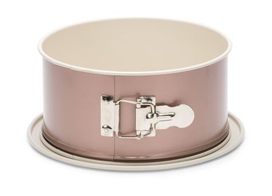 Platter and bowls - Coated steel cake pan with hinge Céramique - PATISSE FRANCE