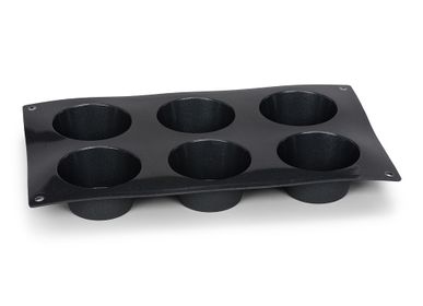 Platter and bowls - Silicone muffin pan for 6 Starflex  - PATISSE FRANCE
