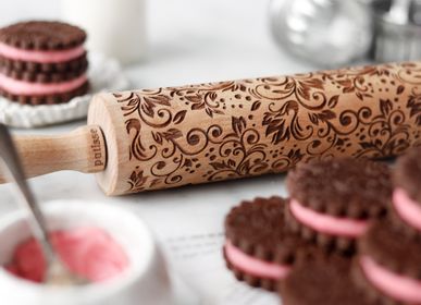 Christmas table settings - Patterned rolling pin - PATISSE FRANCE