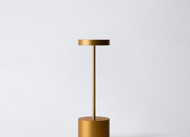 Wireless lamps - LUXCIOLE - Gold - Small model - 26cm - HISLE