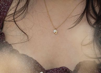 Gifts - Sunset leaf necklace - YOLAINE GIRET
