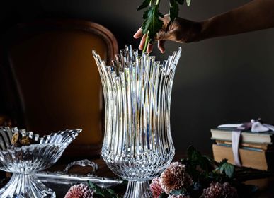 Vases - Vase en cristal taillé Chiara - LEONE DI FIUME