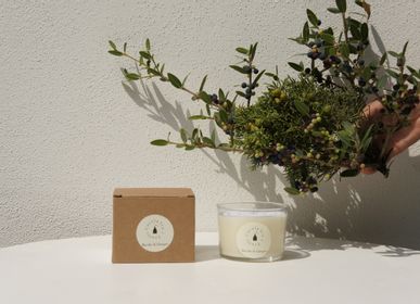 Candles - Juniper Berries Scented Soy Wax Candle 140 gr - CAROLA FRA I TRULLI