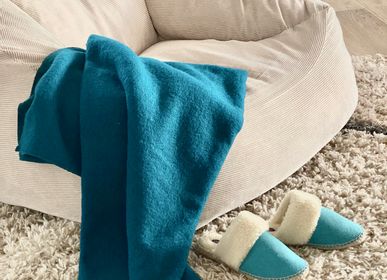 Homewear - Pamper Your Feet Sustainably: Felt-Like Recycled Wool Slippers - &ATELIER COSTÀ