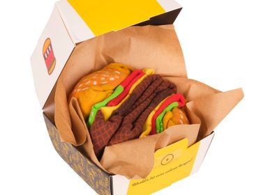 Cadeaux - Chaussettes Burger - Chaussettes cadeaux uniques - SOCKS + STUFF