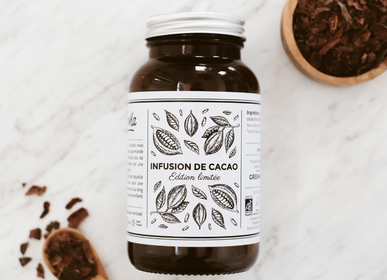 Coffee and tea - INFUSION BIO CACAO - bocal en verre - GREENMA