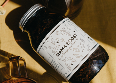 Coffee and tea - Infusion bio au maté - MAMA BOOST Bocal en verre - GREENMA