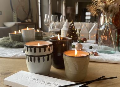 Ceramic - SCENTED CANDLE - CHRISTMAS SPICE - MAISON ÉVIDENCE