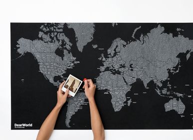 Objets design - DearWorld - The pinnable map - PALOMAR