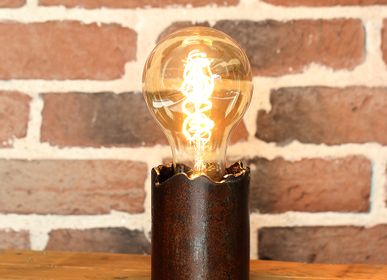 Decorative objects - 11 cm steel tube lamp - 1SECONDTEMPS