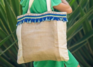 Bags and totes - Bondi bag shells / beach bag / shopping bag - MON ANGE LOUISE