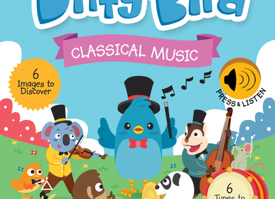 Jouets enfants - Livre sonore sur la musique Classique - Beethoven, Vivaldi,  Mozart, Chopin - Ditty Bird Classical Music - DITTY BIRD