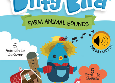 Toys - Ditty Bird Farm Animal Sounds Sound book - DITTY BIRD