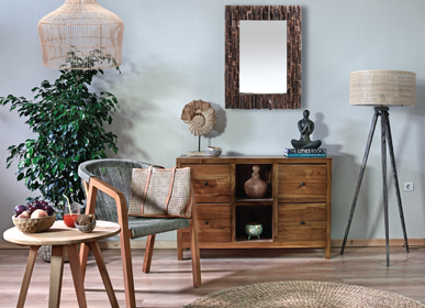 Console table - UNIQUE OBJECTS OF DESIGN - PURE YELLOW