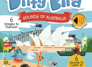 Accessoires enfants - Livre sonore pour faire découvrir l'Australie aux enfants - Ditty Bird  Sounds of Australia  - DITTY BIRD