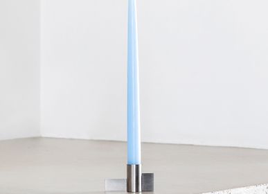 Design objects - Icon Candlestick 01, brushed steel - STENCES