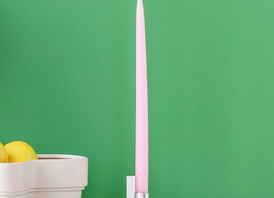 Objets design - Chandelier Icone 02, acier brossé - STENCES