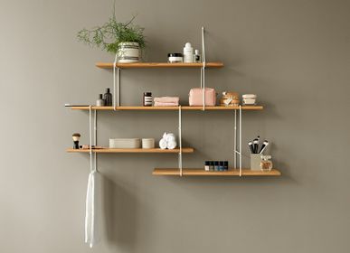 Office desks - LINK Set of 2 wall shelf  - MAKERS.STORE BY DESIGNERBOX