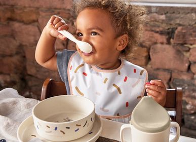 Repas pour enfant - LÄSSIG Coffret repas & Tasse d´apprentissage &  Lot de 4 cuillères Little Mateys /  - LASSIG GMBH