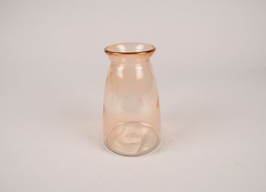 Vases - Vase en verre rose clair - LE COMPTOIR.COM