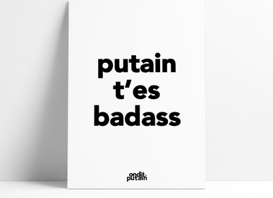 Affiches - ONDITPUTAIN - LES AFFICHES A4  - ONDITPUTAIN