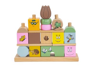 Toys - Barbapapa Wooden Stacking Blocks - MEKKGROUP