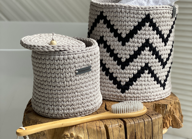 Decorative objects - Cotton storage baskets - ANZY HOME