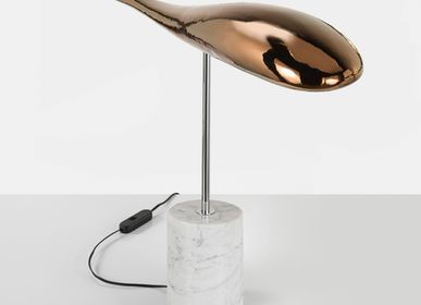 Table lamps - Flying Fish I Table Lamp I Copper - SOFTICATED