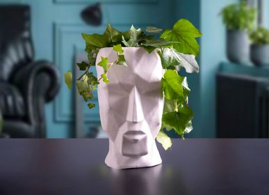 Decorative objects - The Free Man, ecological stone pot - PHYDIASTONE