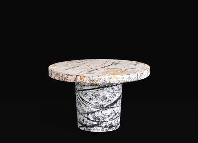 Tables basses - Little Swan - Table basse en pierre écologique - PHYDIASTONE
