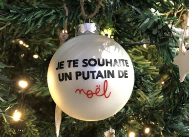 Guirlandes et boules de Noël - LA boule de Noël d'aujourd'hui  - ONDITPUTAIN