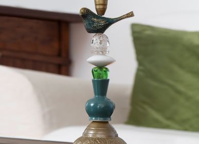 Design objects - Artisan-crafted candlesticks - Green Vibes - MIHO UNEXPECTED THINGS