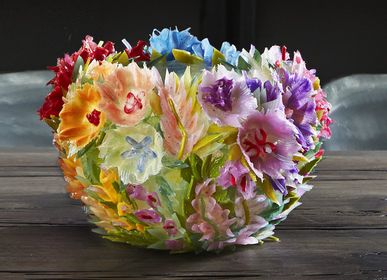 Vases - Blooming Meadow - Vase en silicone fait à la main en Italie - MIHO UNEXPECTED THINGS