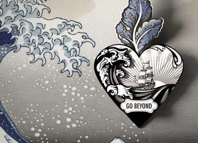 Other wall decoration - Go Beyond - Exvoto decorative heart  - MIHO UNEXPECTED THINGS