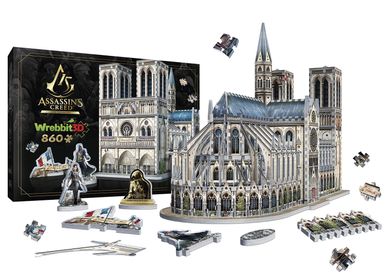 Toys - Assassin´s Creed Unity  Notre-Dame (860 pieces) - FOLKMANIS PUPPETS/JH-PRODUCTS