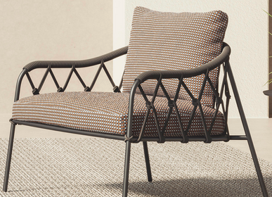 Lawn armchairs - Scala Outdoor Armchair - ALMA DESIGN
