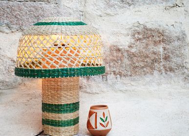 Table lamps - Seagrass table lamp - MADAM STOLTZ