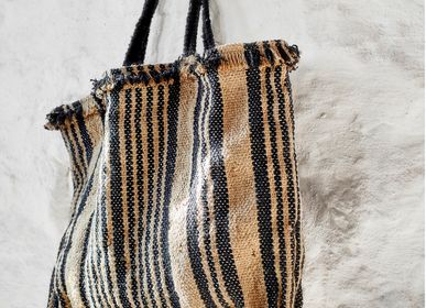 Bags and totes - Handwoven striped bag - MADAM STOLTZ