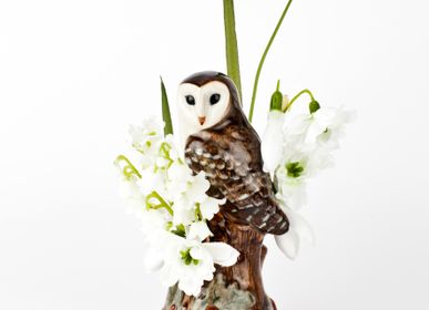 Vases - Vase Barn Owl Bud - QUAIL DESIGNS EUROPE BV