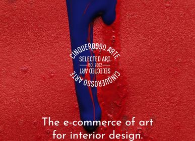 Objets design - E-commerce d'œuvres d'art pour la décoration d'intérieur - CINQUEROSSO ARTE